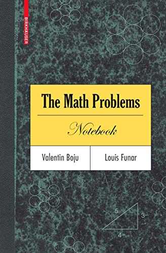 Beispielbild fr The Math Problems Notebook zum Verkauf von Chiron Media