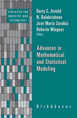 Imagen de archivo de Advances in Mathematical and Statistical Modeling a la venta por ThriftBooks-Dallas