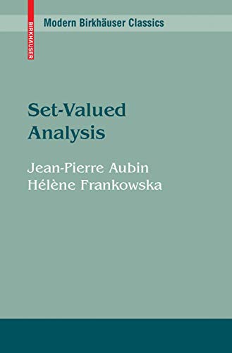 9780817648473: Set-Valued Analysis (Modern Birkhuser Classics)