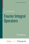 9780817681098: Fourier Integral Operators