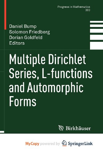 9780817683351: Multiple Dirichlet Series, L-functions and Automorphic Forms