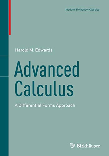 9780817684112: Advanced Calculus: A Differential Forms Approach (Modern Birkhuser Classics)