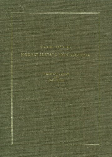 Imagen de archivo de Guide to the Hoover Institution Archives (Hoover bibliographical series) a la venta por Clayton Fine Books