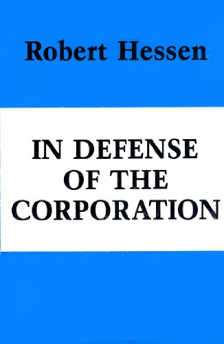 Imagen de archivo de In Defense of the Corporation a la venta por Better World Books