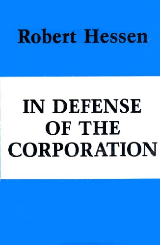 Stock image for In Defense of the Corporation for sale by Better World Books