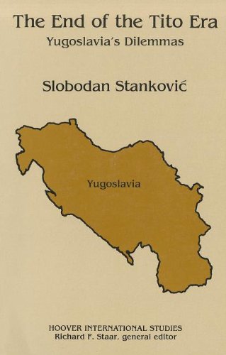 Beispielbild fr The End of the Tito Era : Yugoslavia's Dilemmas zum Verkauf von Better World Books