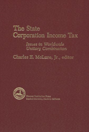 Imagen de archivo de State Corporation Income Tax a la venta por Better World Books