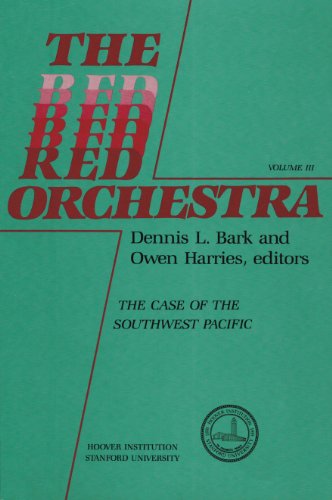 Beispielbild fr The Red Orchestra: Vol.3: The Case of the Southwest Pacific zum Verkauf von Between the Covers-Rare Books, Inc. ABAA
