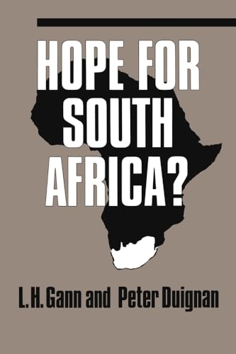 Stock image for Hope for South Africa? for sale by Katsumi-san Co.
