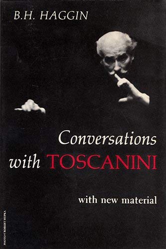 Beispielbild fr Conversations With Toscanini zum Verkauf von Wonder Book