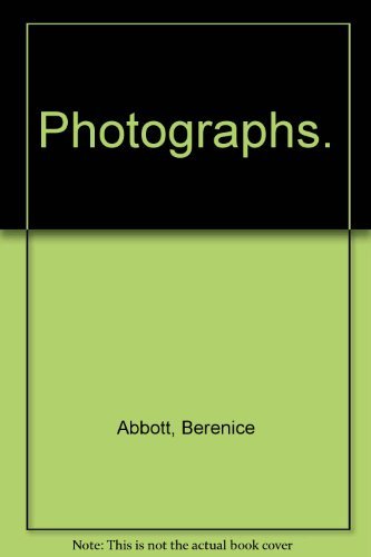 Stock image for Berenice Abbott: Photographs for sale by ANARTIST