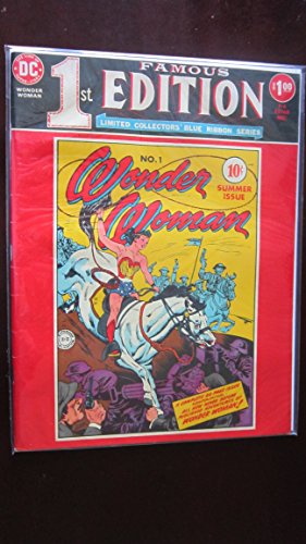 Beispielbild fr Wonder Woman No. 1 (Famous First Edition Limited Collectors' Blue Ribbon Series, Vol. 2 No. F-6) zum Verkauf von Book Alley