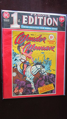 Imagen de archivo de Wonder Woman No. 1 (Famous First Edition Limited Collectors' Blue Ribbon Series, Vol. 2 No. F-6) a la venta por Book Alley