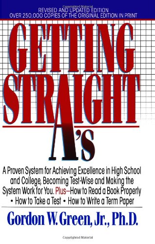 Imagen de archivo de Getting Straight A's a la venta por SecondSale