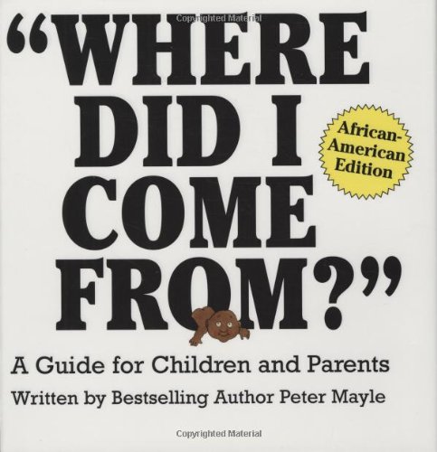 9780818406089: Where Did I Come From?: A Guide for Children and Parents, African-American Edition