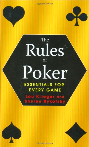 Beispielbild fr The Rules of Poker : Essentials for Every Game zum Verkauf von Better World Books