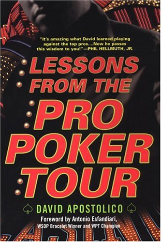 Beispielbild fr Lessons From The Pro Poker Tour zum Verkauf von HPB-Diamond