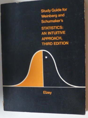 Imagen de archivo de Statistics, an Intuitive Approach a la venta por ThriftBooks-Dallas