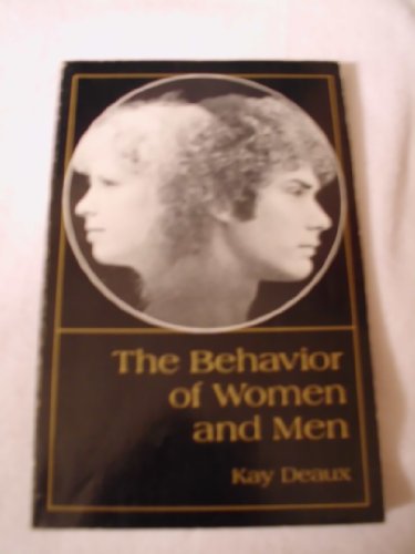 The Behavior of Women and Men (9780818501777) by Deaux, Kay
