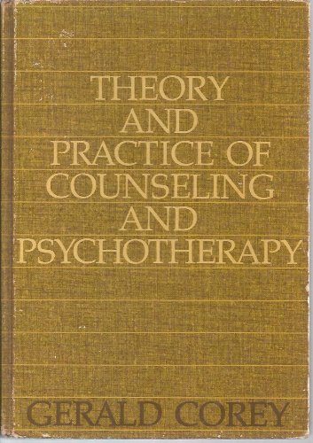 9780818501913: Theory and Practice of Counseling and Psychotherapy