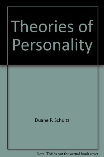 Beispielbild fr Theories of personality zum Verkauf von Wonder Book