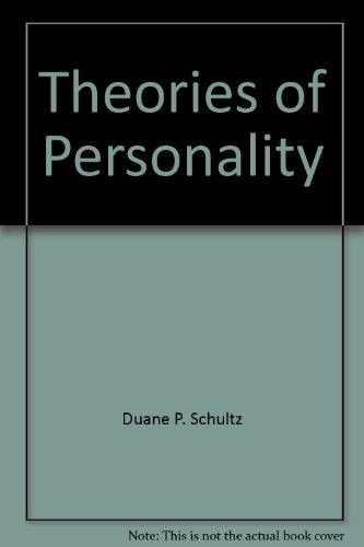 9780818504396: Theories of Personality by Duane P. Schultz