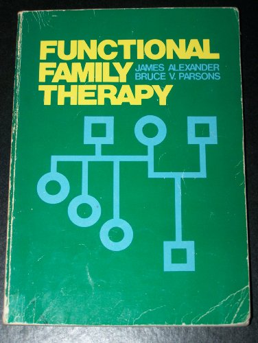 Stock image for Functional family therapy for sale by GF Books, Inc.
