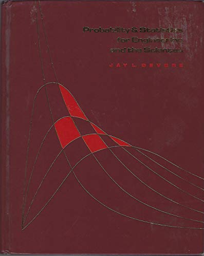 9780818505140: Probability and Statistics for Engineering and the Physical Sciences (Statistics Series)