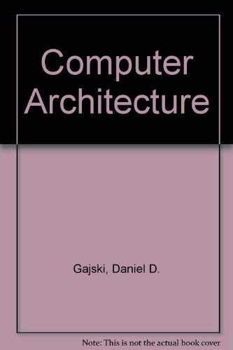 9780818607042: Tutorial: Computer Architecture/No Dq704