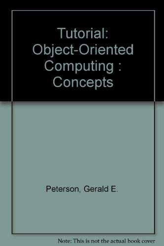 9780818608216: Concepts (v. 1) (Object-oriented Computing)