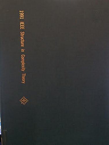 9780818622571: Proceedings of the sixth annual Structure in Complexity Theory Conference ... 1991 ... Chicago, Illinois