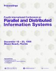Beispielbild fr Proceedings Of The Fourth International Conference On Parallel And Distributed Information Systems: December 18-20, 1996 Miami Beach, Florida zum Verkauf von Romtrade Corp.