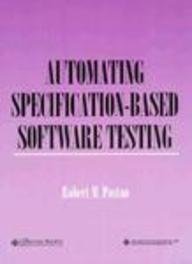 Automating Specification-Based Software Testing (9780818675317) by Poston, Robert M.