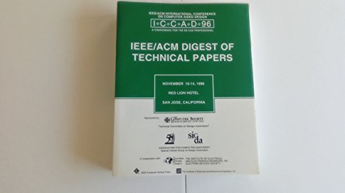 1996 Ieee/Acm International Conference on Computer Aided Design: Digest of Technical Papers (9780818675973) by International Conference Ieeeeacm