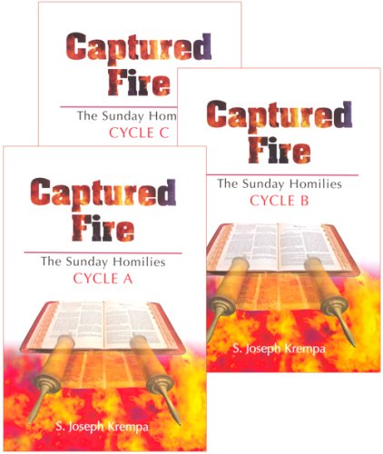 Beispielbild fr Captured Fire: The Sunday Homilies: Cycles A-C, (3 Volume Set) zum Verkauf von Save With Sam