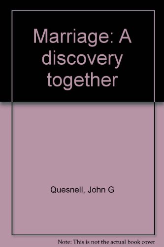 Imagen de archivo de Marriage : A Discovery Together a la venta por Better World Books: West