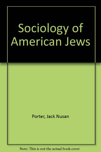 9780819112361: Sociology of American Jews