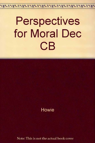 Stock image for Perspectives for Moral Dec CB for sale by Ashworth Books