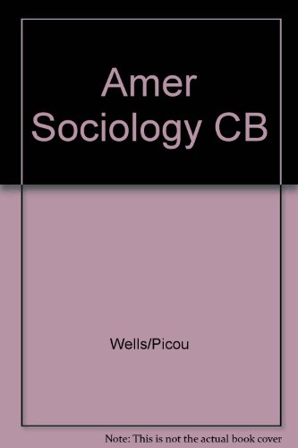 9780819120359: American Sociology: Theoretical and Methodological Structure