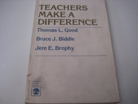 Beispielbild fr TEACHERS MAKE A DIFFERENCE zum Verkauf von Zane W. Gray, BOOKSELLERS