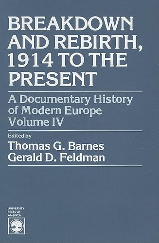 Imagen de archivo de A Documentary History of Modern Europe a la venta por Wonder Book