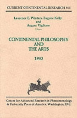 Beispielbild fr Continental Philosophy and the Arts zum Verkauf von Bookmonger.Ltd