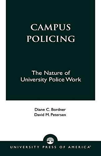 Campus Policing (9780819133625) by Bordner, Diane C.