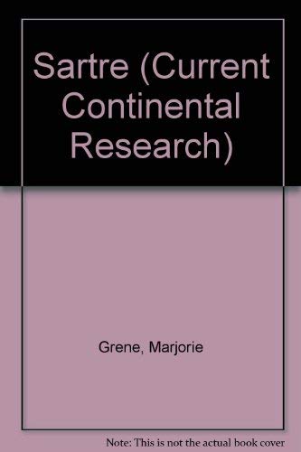 9780819133724: Sartre (Current Continental Research)