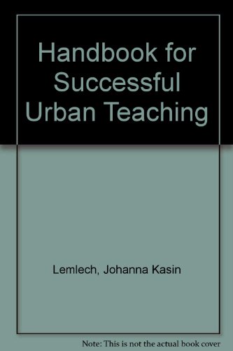 Imagen de archivo de Handbook for Successful Urban Teaching a la venta por Better World Books