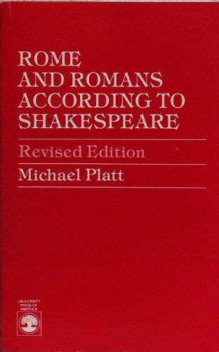 9780819136251: Rome and Romans According to Shakespeare