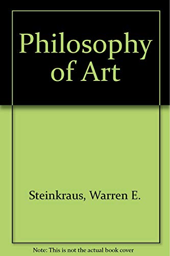 9780819137494: Philosophy of Art