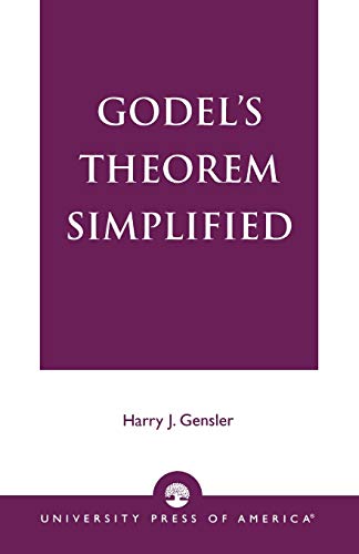 Beispielbild fr Godel's Theorem Simplified zum Verkauf von Dream Books Co.