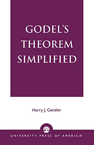 Stock image for Godel's Theorem Simplified for sale by Dream Books Co.