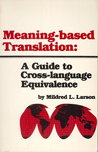 9780819143013: Meaning-based Translation